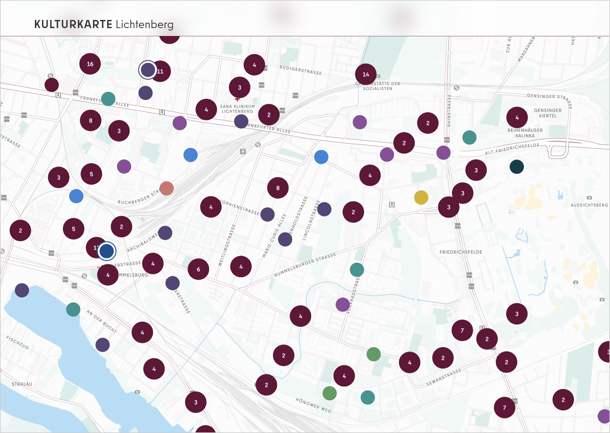 Icon for the Lichtenberg Cultural Map