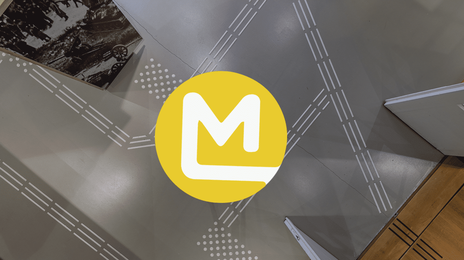 Floor guidance system for the permanent exhibition at the Lichtenberg Museum