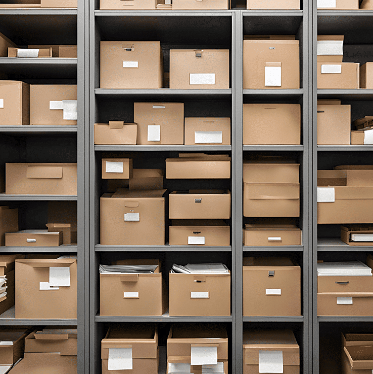 Museumsarchiv Symbolbild, KI-generiert mit Canva