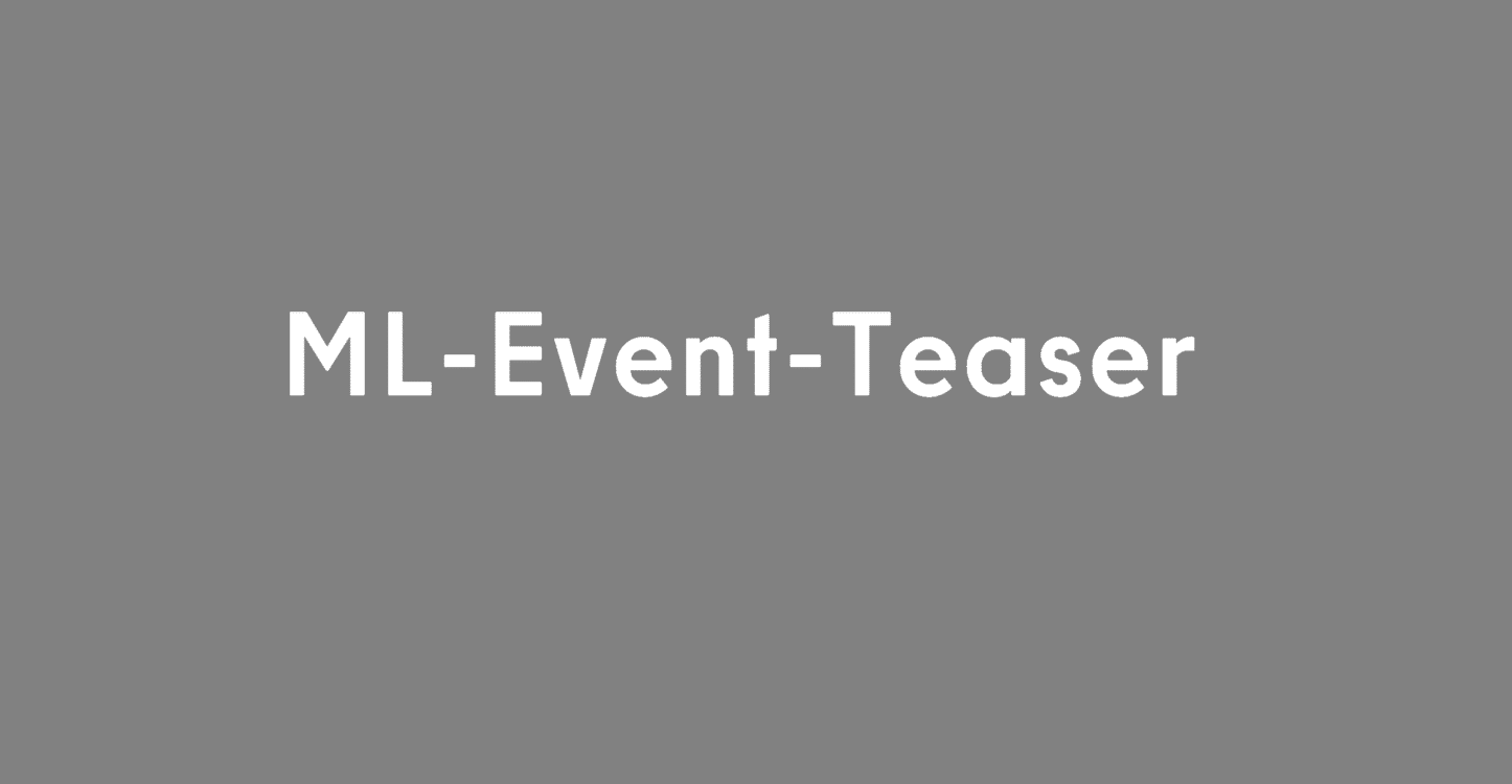 ML-Event-Teaser