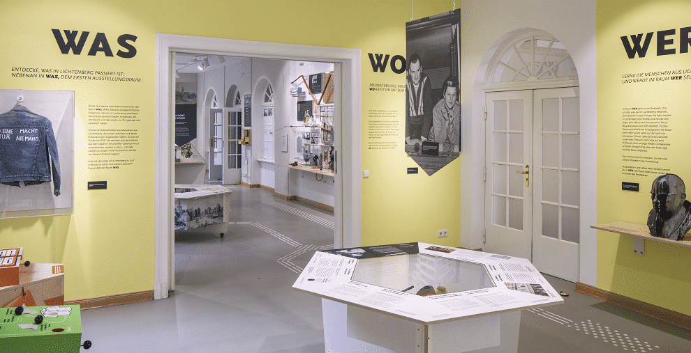 Ausschnitt der Ausstellung