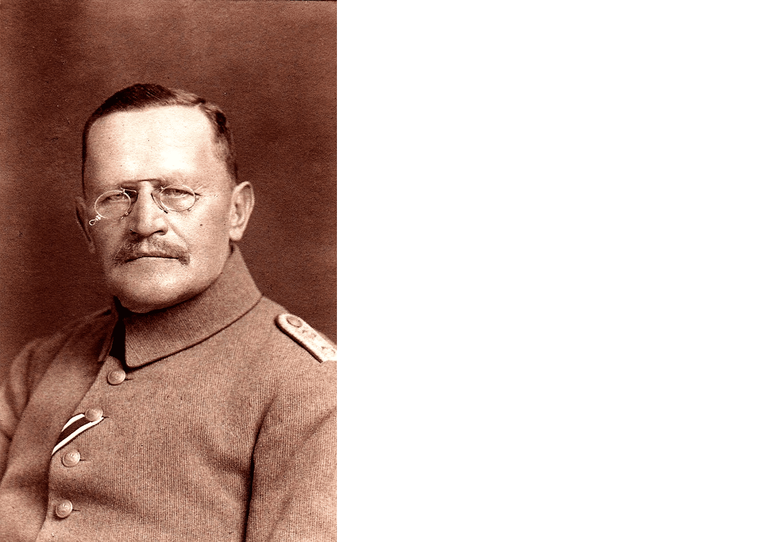 Foto von Oskar Ziethen, erster Bürgermeister von Lichtenberg