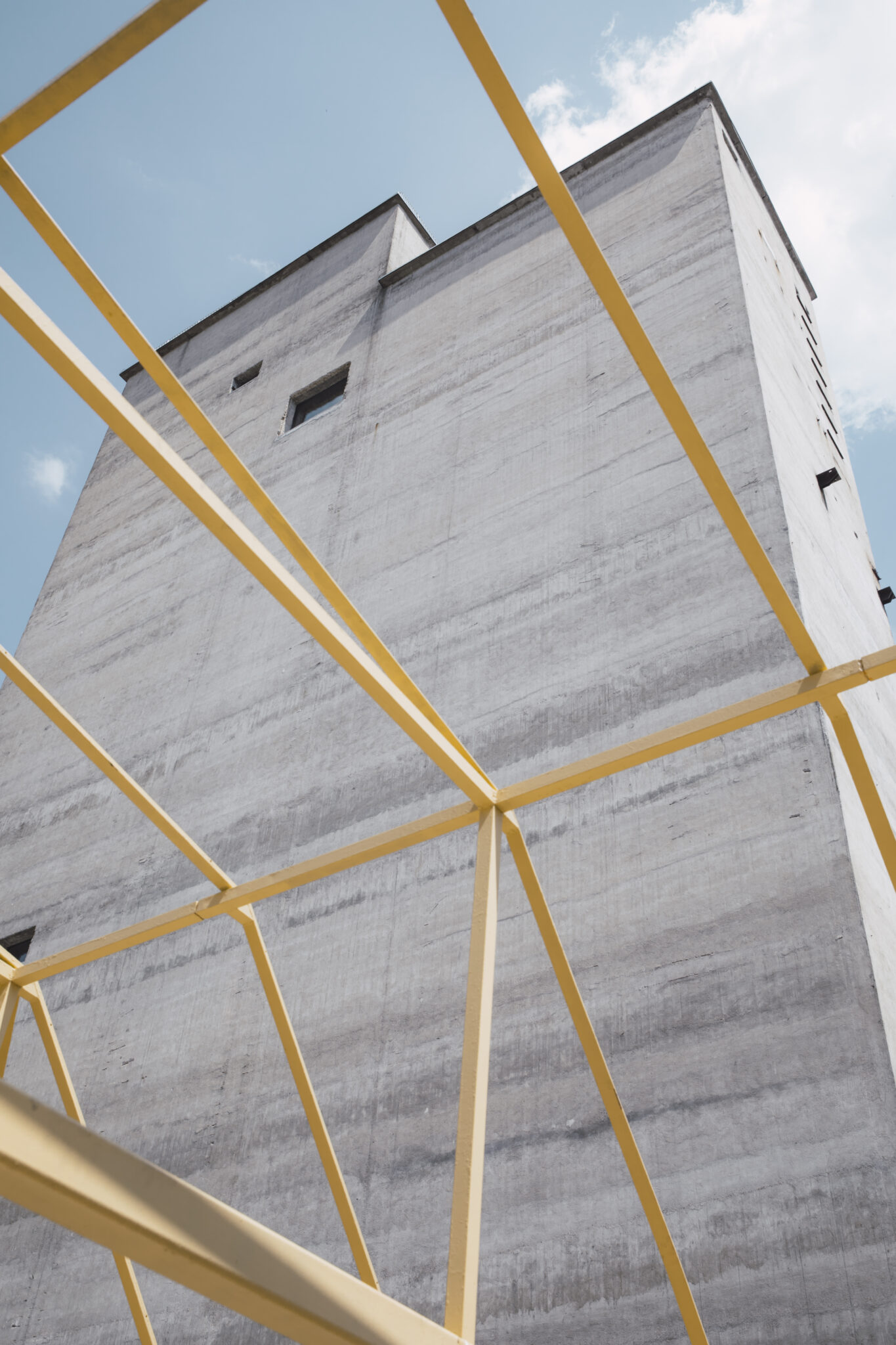 Industrieturm ehemals VEB Elektrokohle