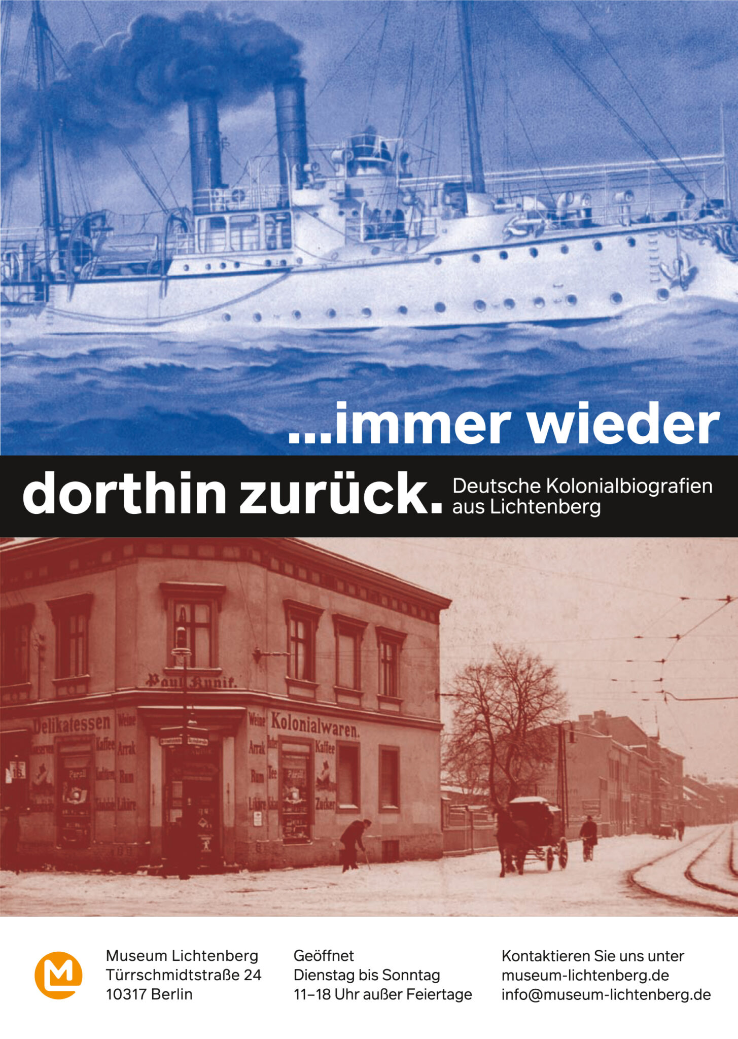 Flyer „… immer wieder dorthin zurück."